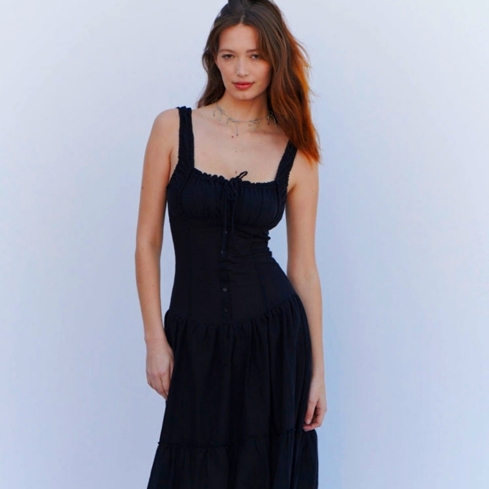 Christabell Ruffle Maxi Dress $170 on Website!
